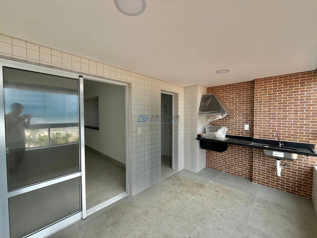 Apartamento 2 dormitórios frente mar à venda no Imperador, Praia Grande – 79 m² - foto 2