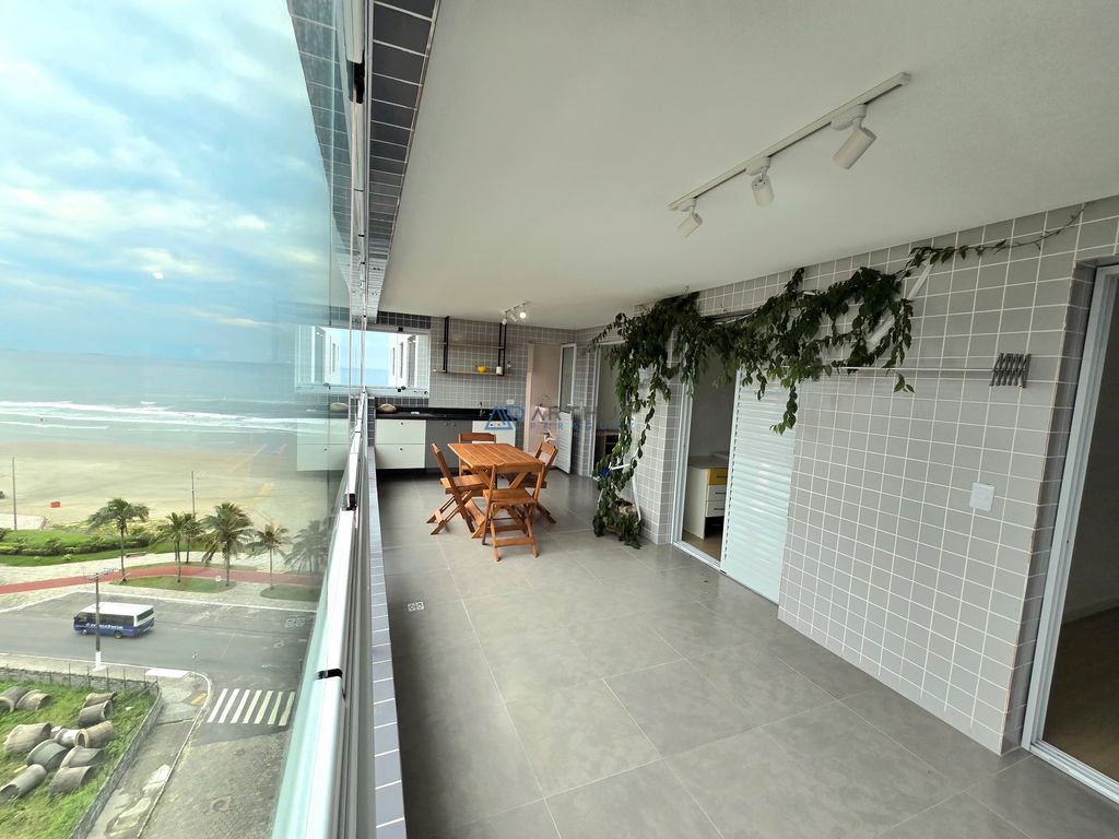 Apartamento 3 dormitórios frente mar à venda no Caiçara, Praia Grande – 113 m² - foto 2