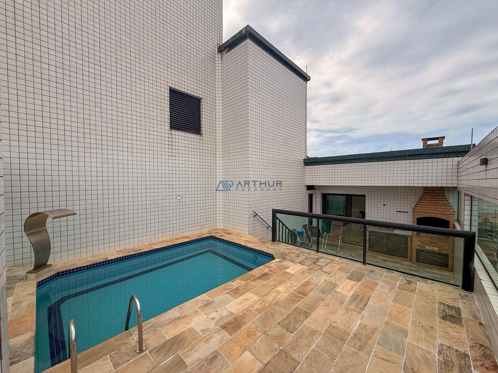 Cobertura 3 dormitórios para alugar na Guilhermina, Praia Grande – 126 m² - foto 1