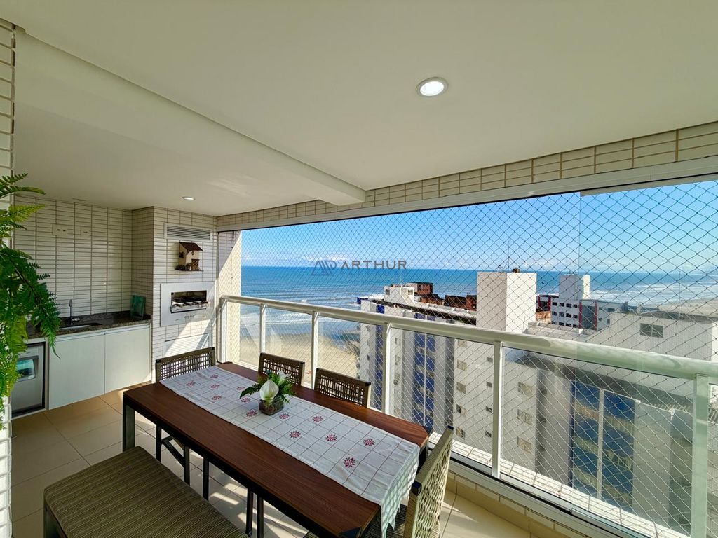Apartamento 3 dormitórios frente mar à venda no Boqueirão, Praia Grande – 101 m² - foto 2