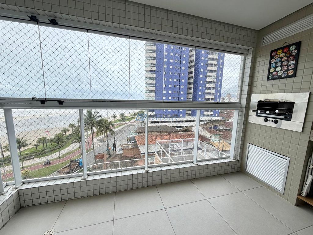 Apartamento 1 dormitório frente mar à venda no Caiçara, Praia Grande – 52 m² - foto 1