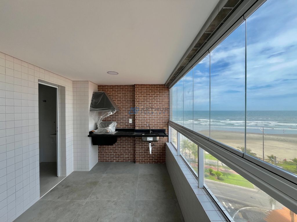 Apartamento 2 dormitórios frente mar à venda no Imperador, Praia Grande – 79 m² - foto 3