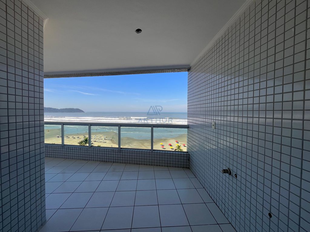 Apartamento 3 dormitórios frente mar à venda na Guilhermina, Praia Grande – 127 m² - foto 2