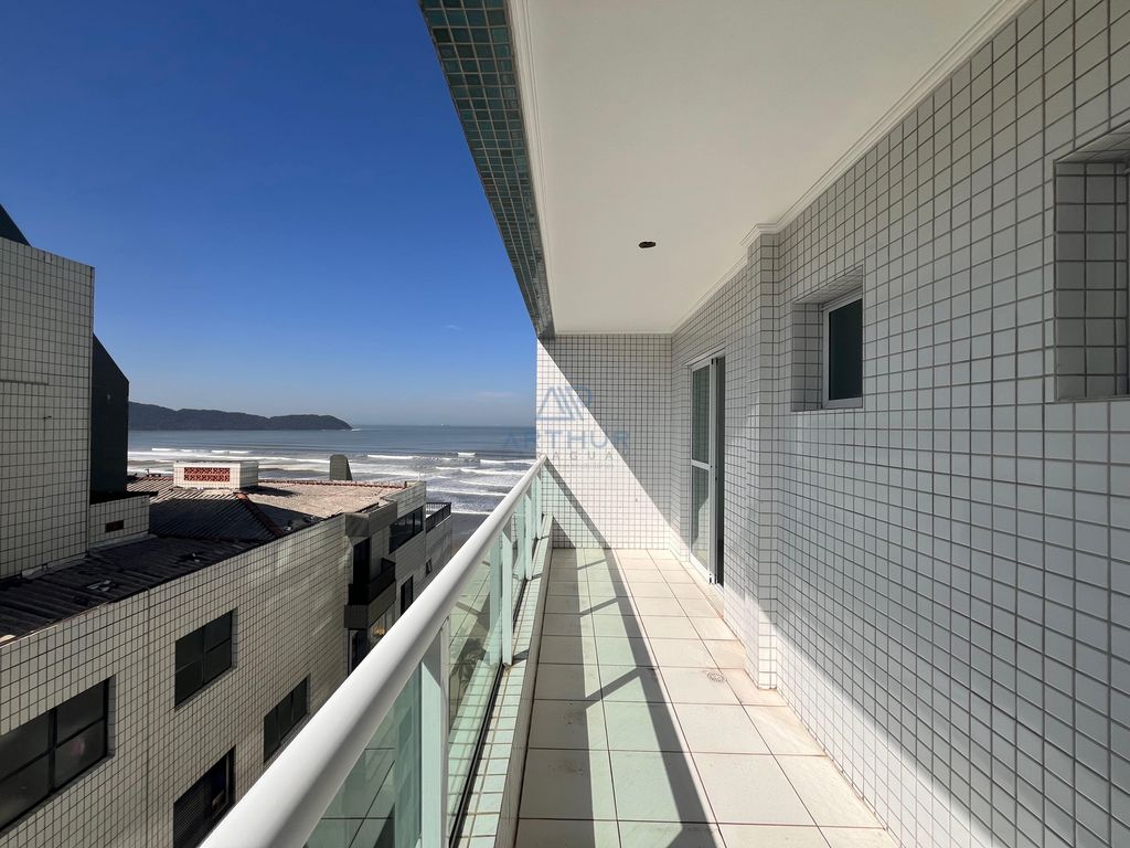 Apartamento 2 dormitórios frente mar à venda na Guilhermina, Praia Grande – 82 m² - foto 1