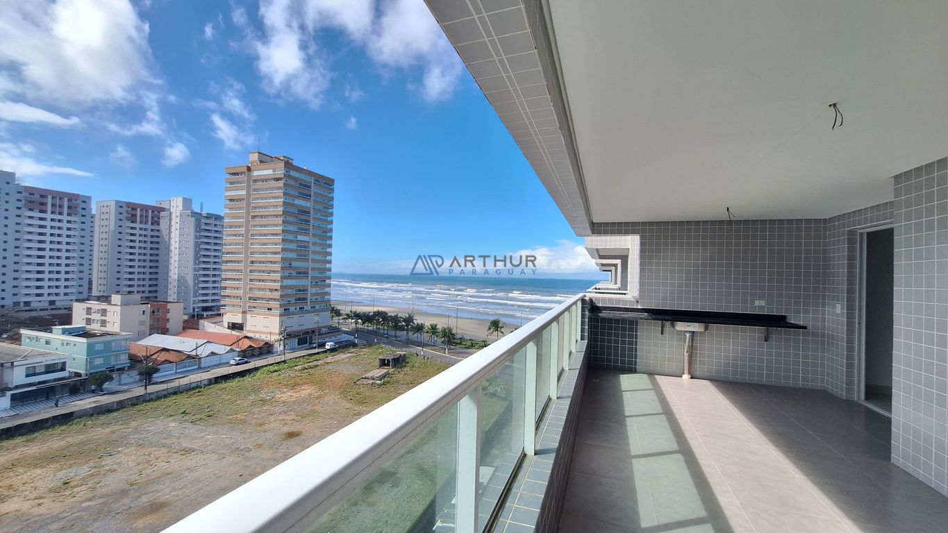 Apartamento 2 dormitórios frente mar à venda no Caiçara, Praia Grande – 86 m² - foto 3