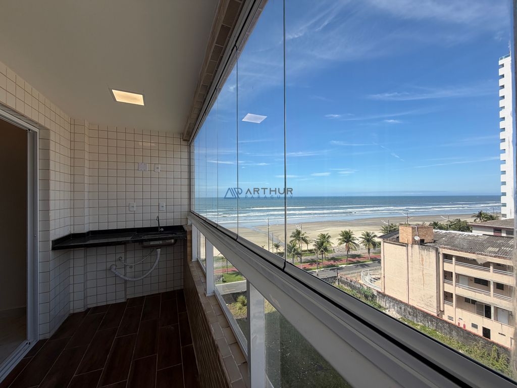 Apartamento 1 dormitório frente mar à venda no Flórida, Praia Grande – 42 m² - foto 1