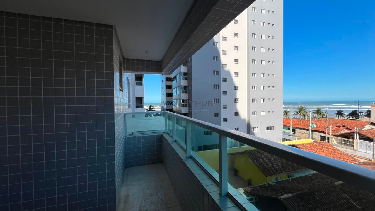 Apartamento 2 dormitórios frente mar à venda no Caiçara, Praia Grande – 80 m² - foto 1