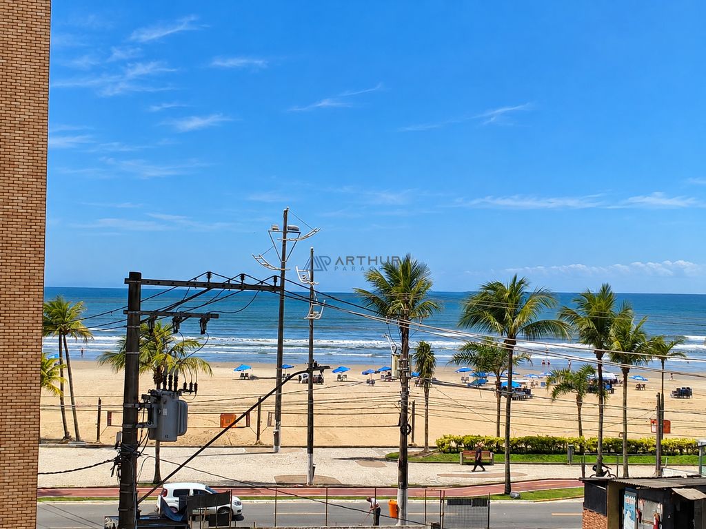 Apartamento 2 dormitórios frente mar à venda na Guilhermina, Praia Grande – 55 m² - foto 1