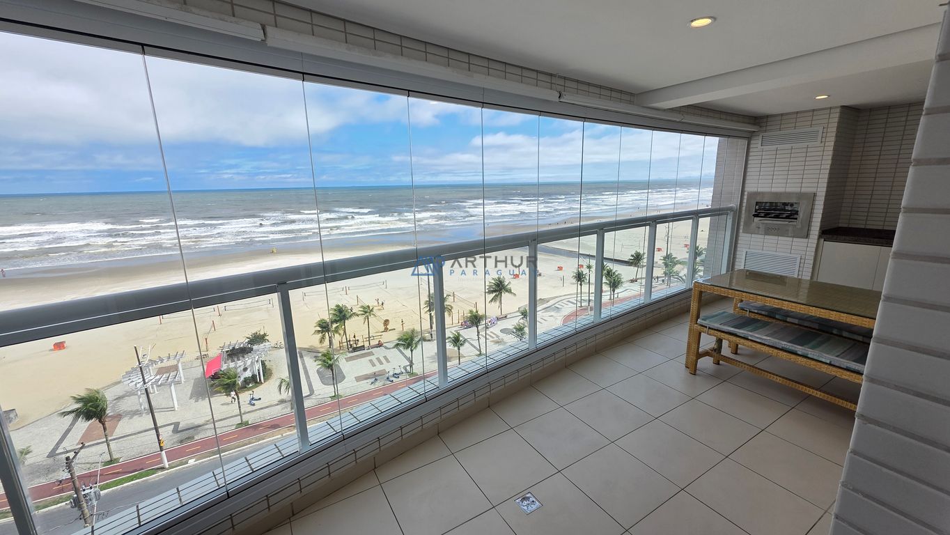 Apartamento 3 dormitórios frente mar à venda no Boqueirão, Praia Grande – 111 m² - foto 1
