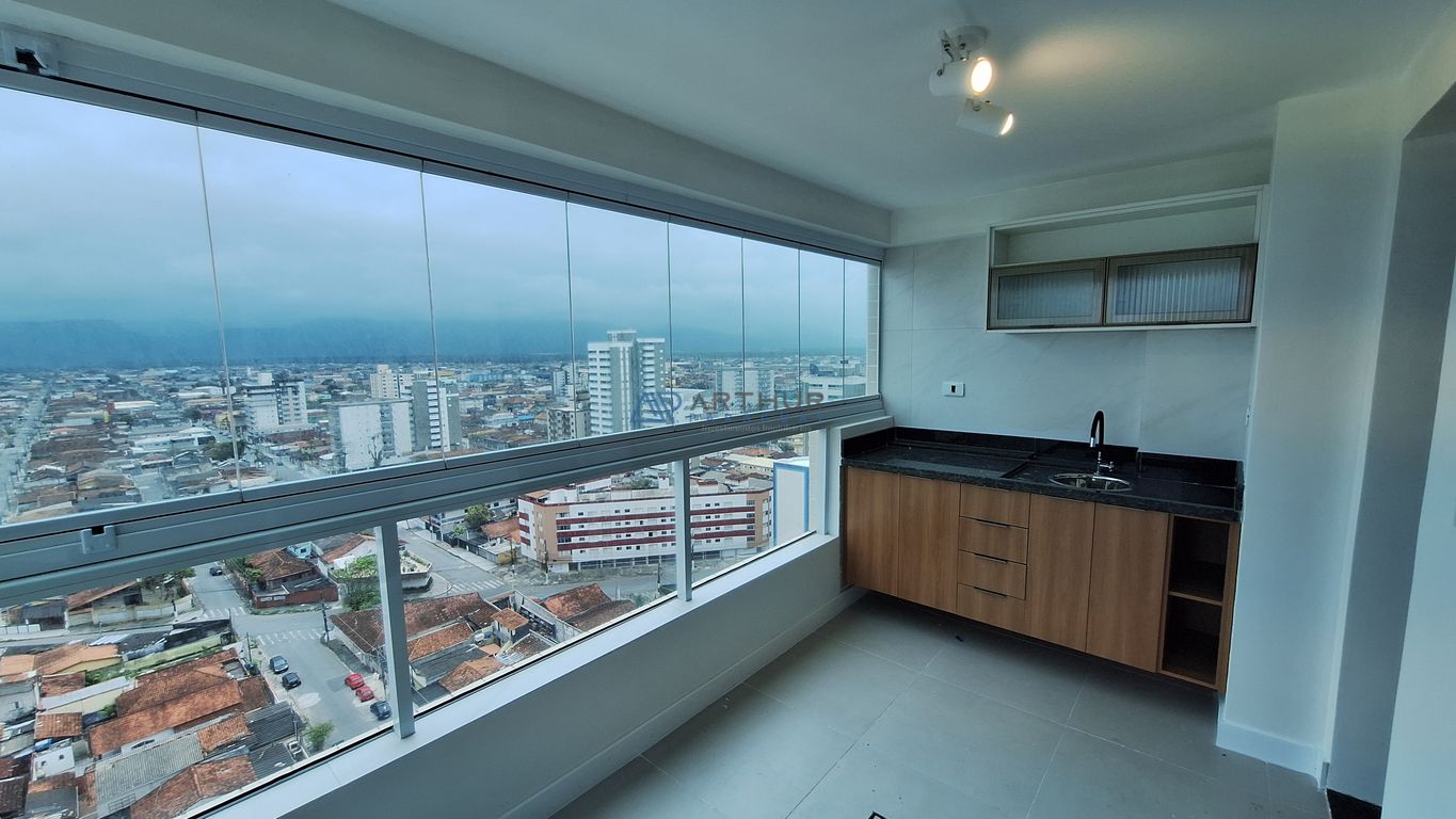 Apartamento 2 dormitórios frente mar à venda no Mirim, Praia Grande – 75 m² - foto 3