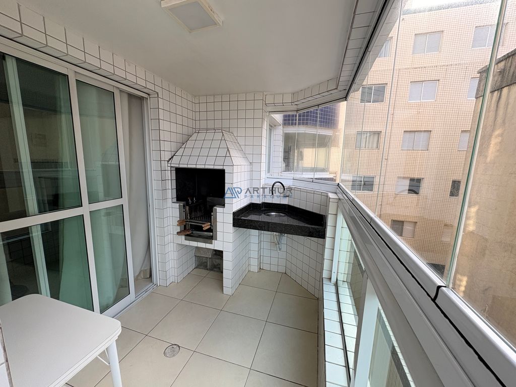 Apartamento 1 dormitório frente mar à venda no Caiçara, Praia Grande – 42 m² - foto 3