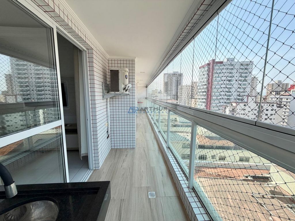 Apartamento 2 dormitórios frente mar à venda no Aviação, Praia Grande – 78 m² - foto 3