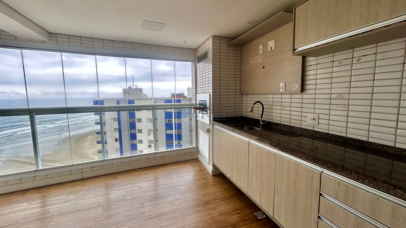 Apartamento 2 dormitórios frente mar à venda no Boqueirão, Praia Grande – 80 m² - foto 1
