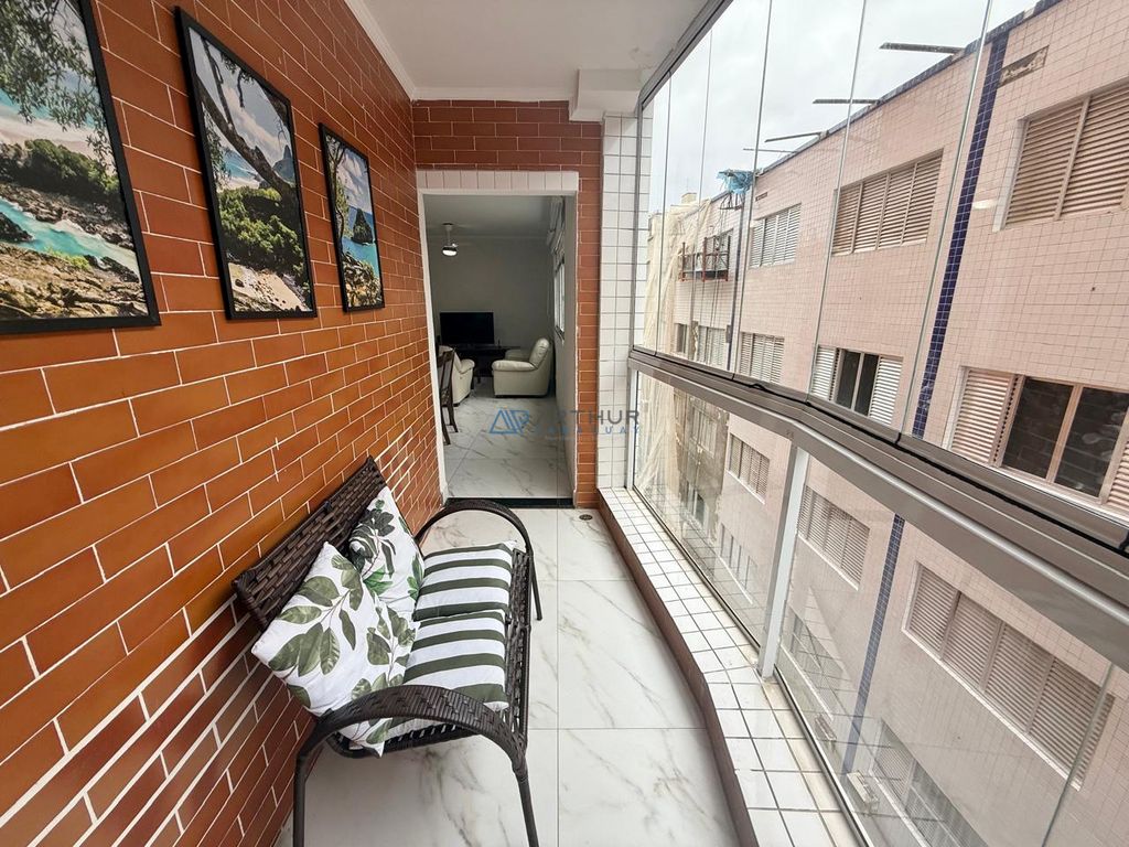 Apartamento 3 dormitórios frente mar à venda no Boqueirão, Praia Grande – 93 m² - foto 3