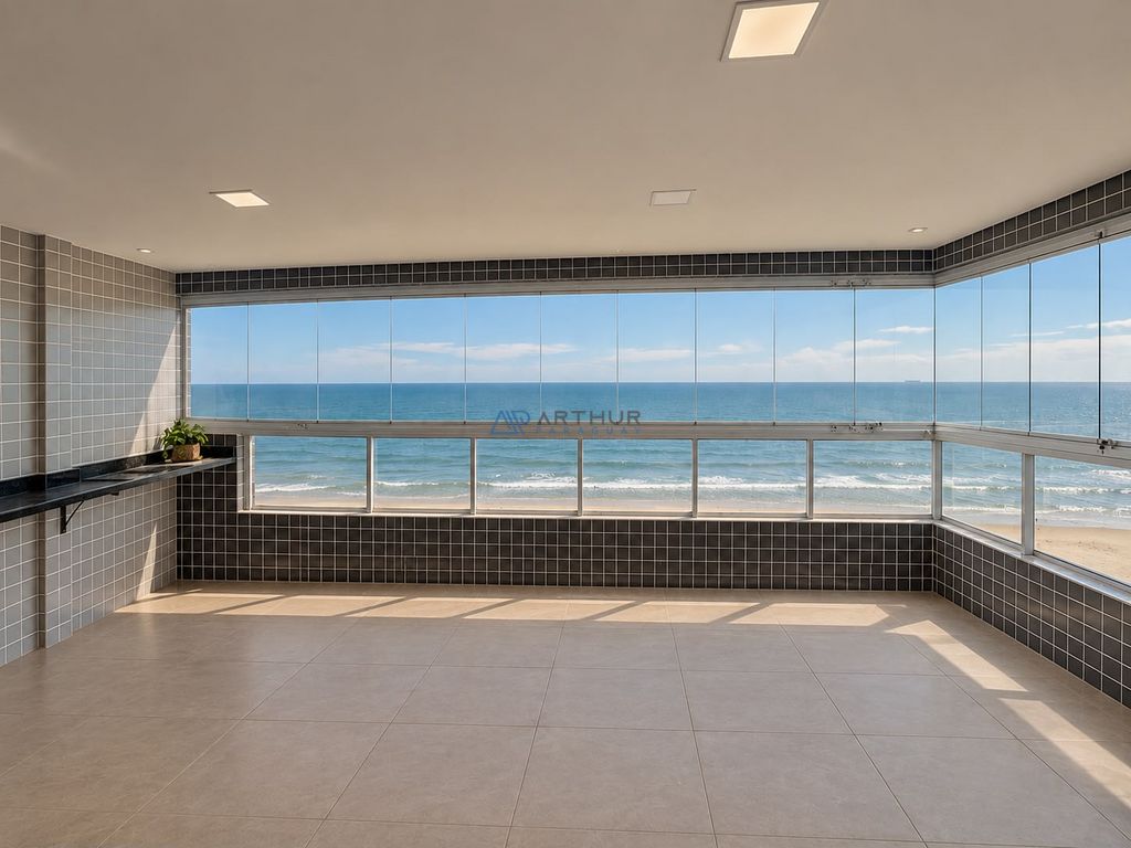 Apartamento 3 dormitórios frente mar à venda no Caiçara, Praia Grande – 142 m² - foto 1