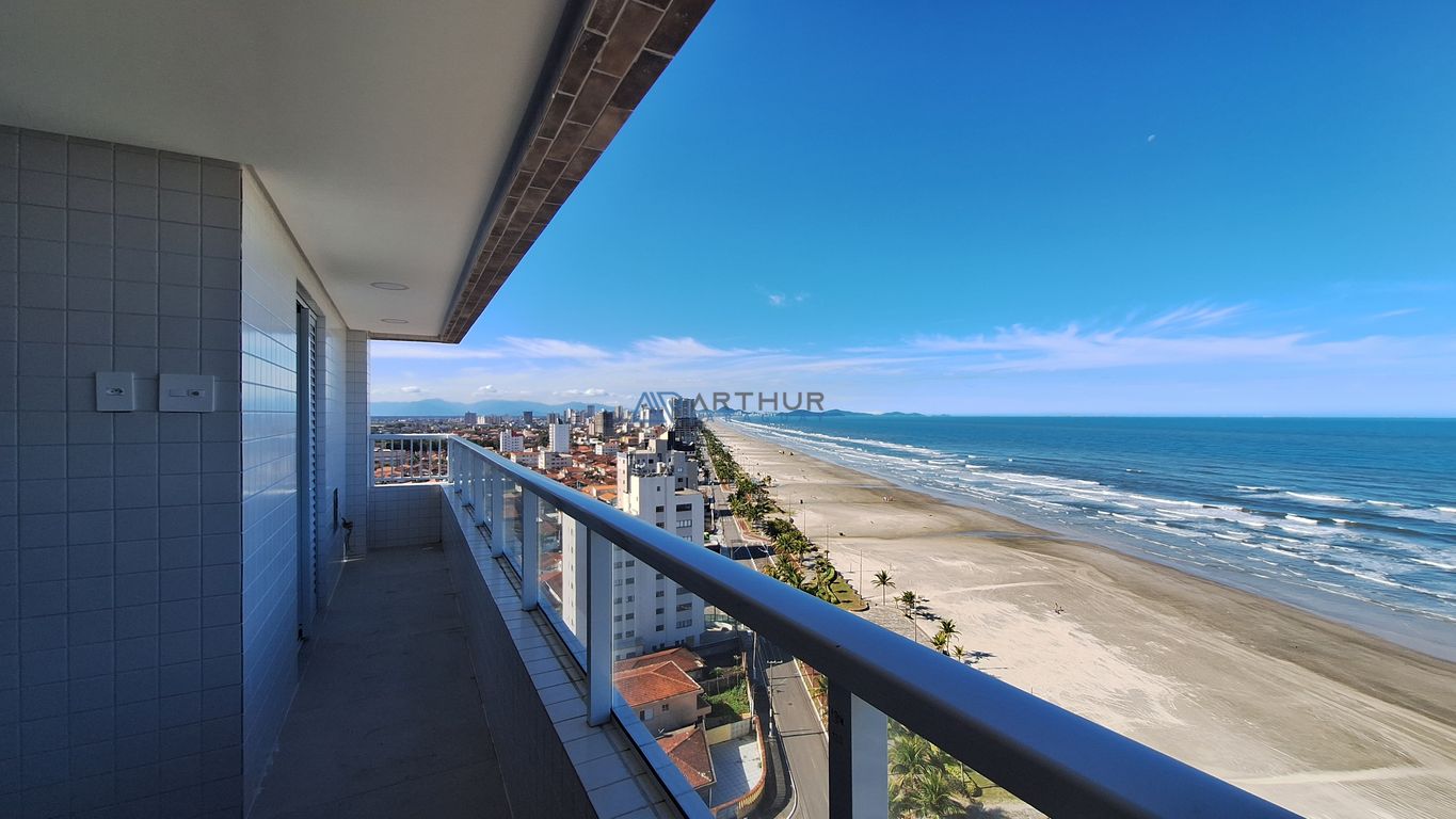 Apartamento 3 dormitórios frente mar à venda no Imperador, Praia Grande – 110 m² - foto 4