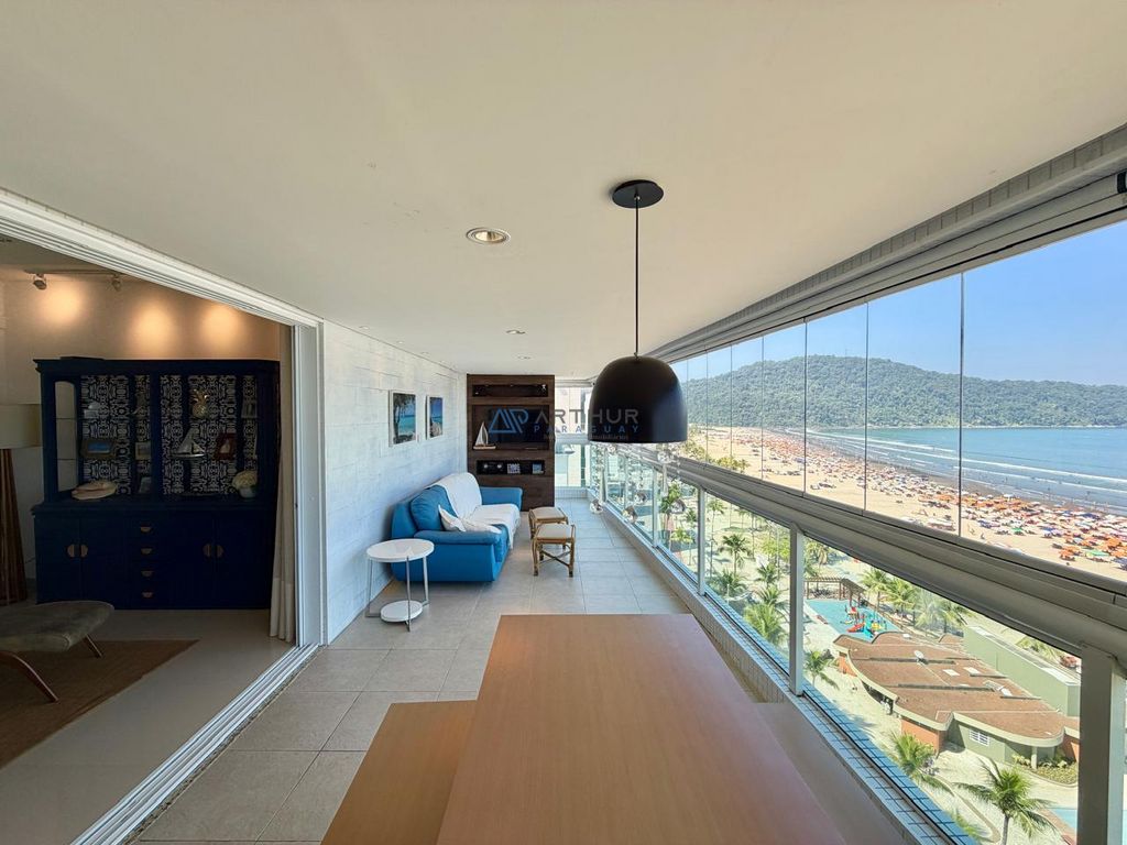 Apartamento 3 dormitórios frente mar à venda no Canto do Forte, Praia Grande – 189 m² - foto 3