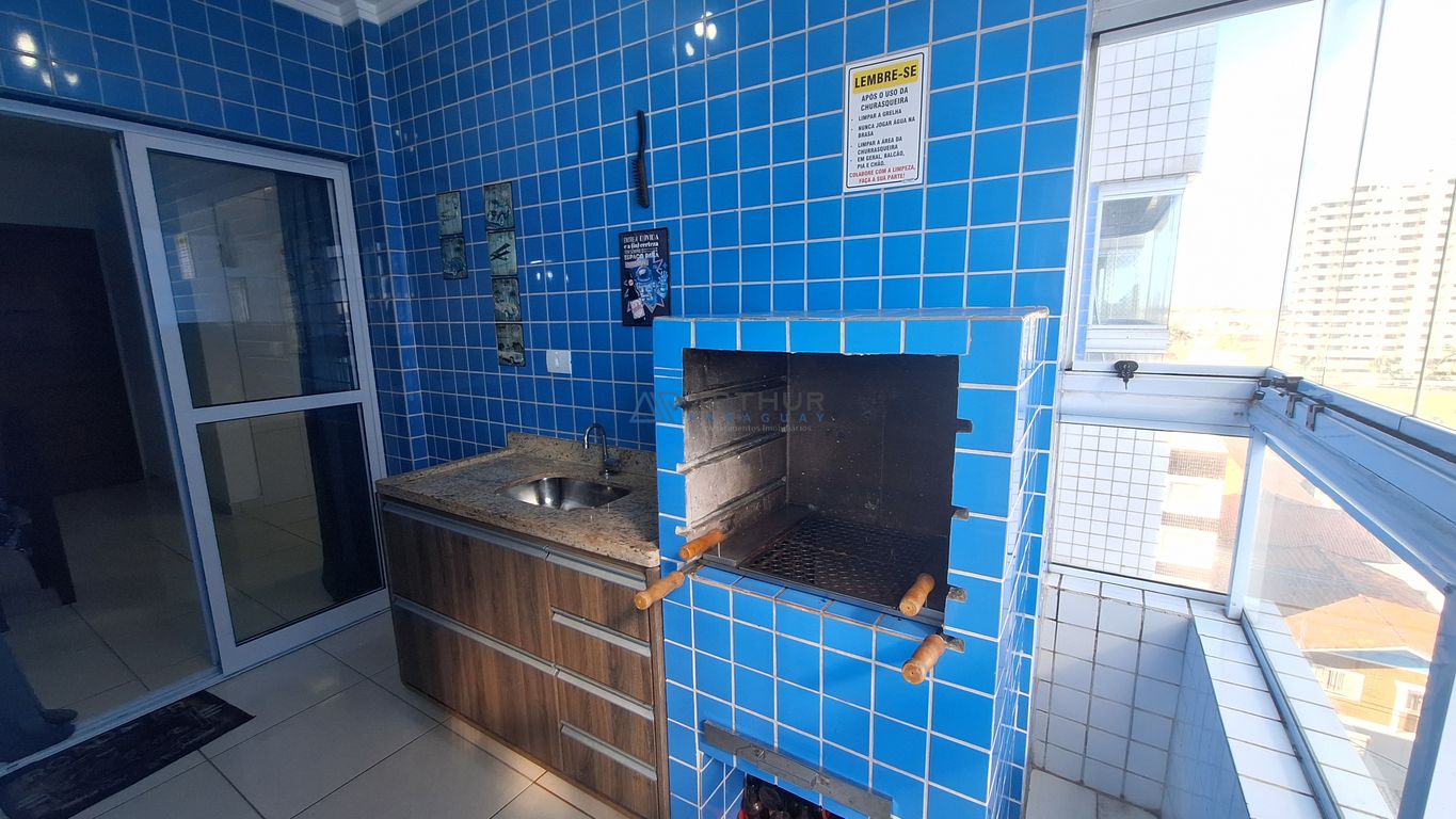 Apartamento 1 dormitório frente mar à venda no Maracanã, Praia Grande – 46 m² - foto 3