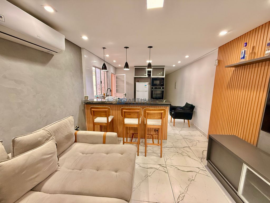 Casa 2 dormitórios à venda no Tupi, Praia Grande – 72 m² - foto 1