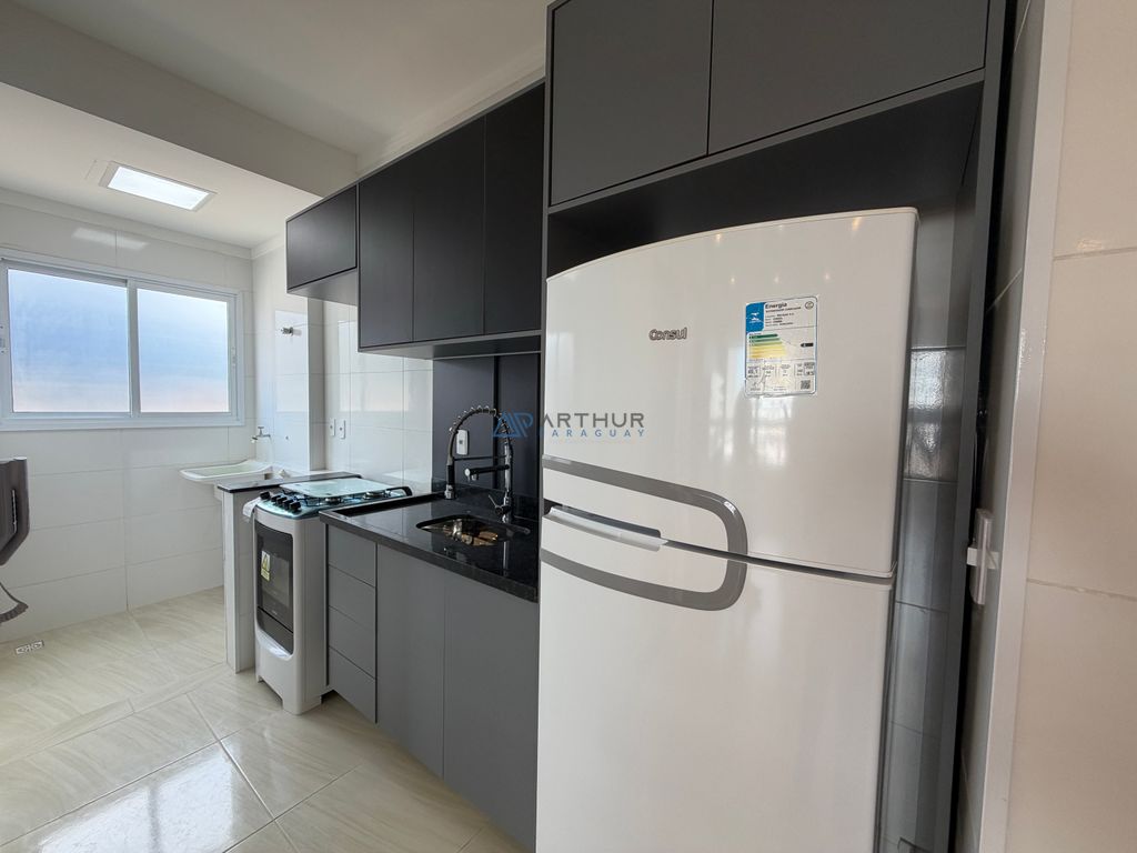 Apartamento 1 dormitório frente mar à venda no Flórida, Praia Grande – 42 m² - foto 5