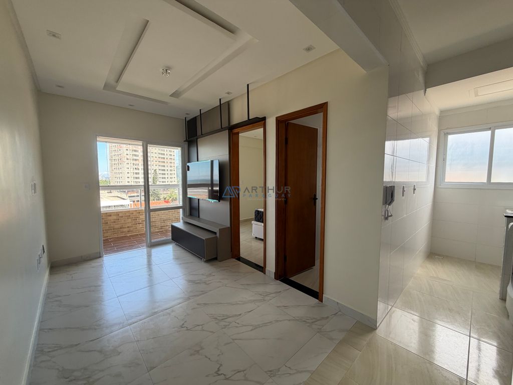 Apartamento 1 dormitório frente mar à venda no Flórida, Praia Grande – 42 m² - foto 3
