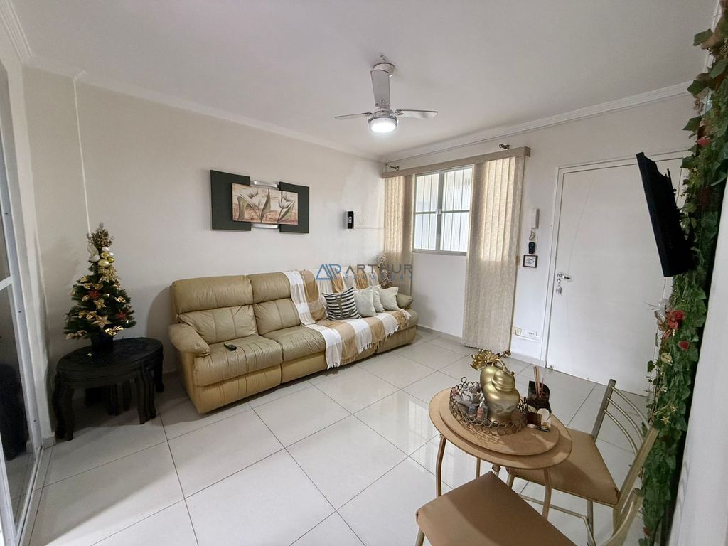 Apartamento 2 dormitórios frente mar à venda no Boqueirão, Praia Grande – 69 m² - foto 1