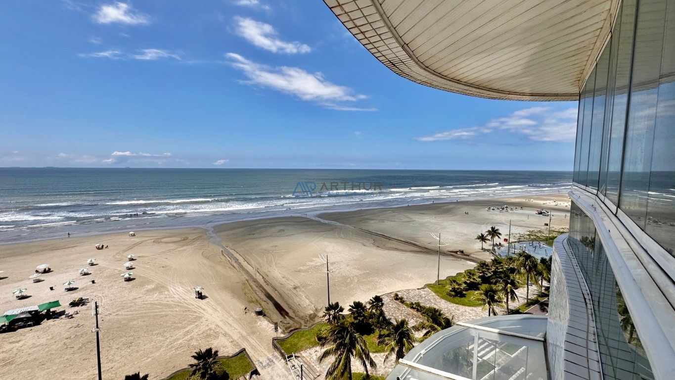 Apartamento 2 dormitórios frente mar à venda no Maracanã, Praia Grande – 74 m² - foto 1