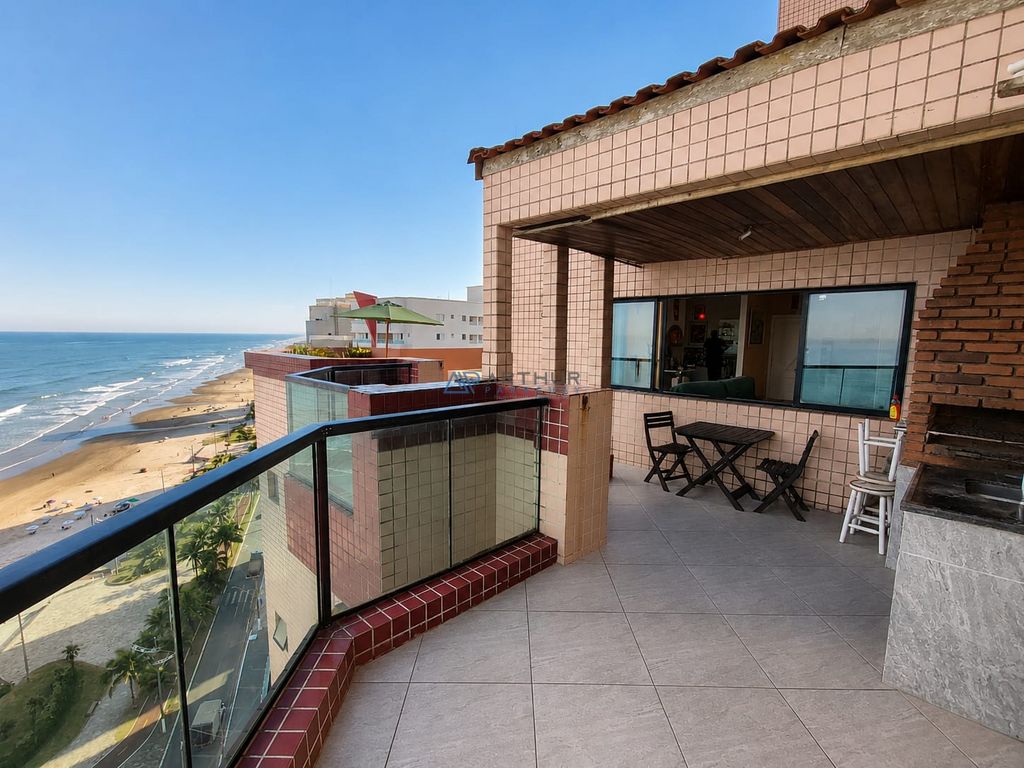 Cobertura 4 dormitórios frente mar à venda no Caiçara, Praia Grande – 244 m² - foto 6