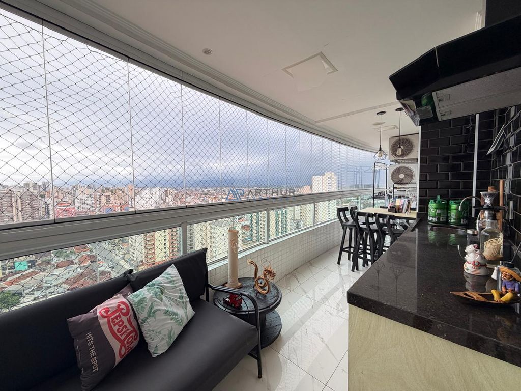 Apartamento 3 dormitórios à venda no Tupi, Praia Grande – 175 m² - foto 3