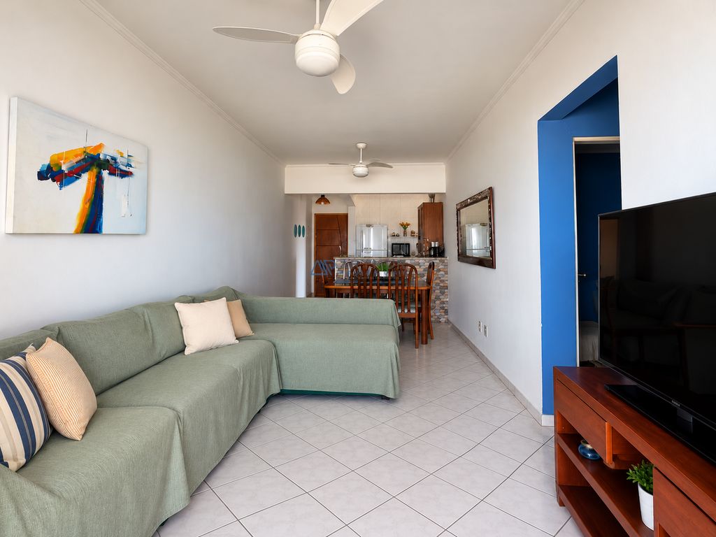 Apartamento 2 dormitórios frente mar à venda no Imperador, Praia Grande – 81 m² - foto 2