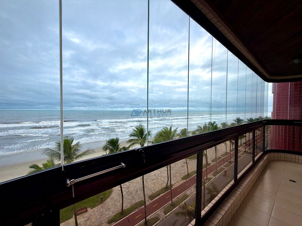Apartamento 2 dormitórios frente mar à venda no Caiçara, Praia Grande – 112 m² - foto 1