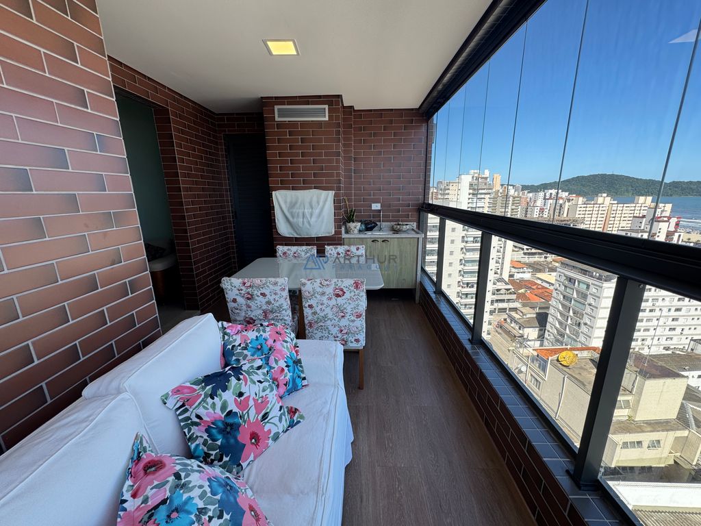 Apartamento 2 dormitórios à venda na Guilhermina, Praia Grande – 96 m² - foto 3