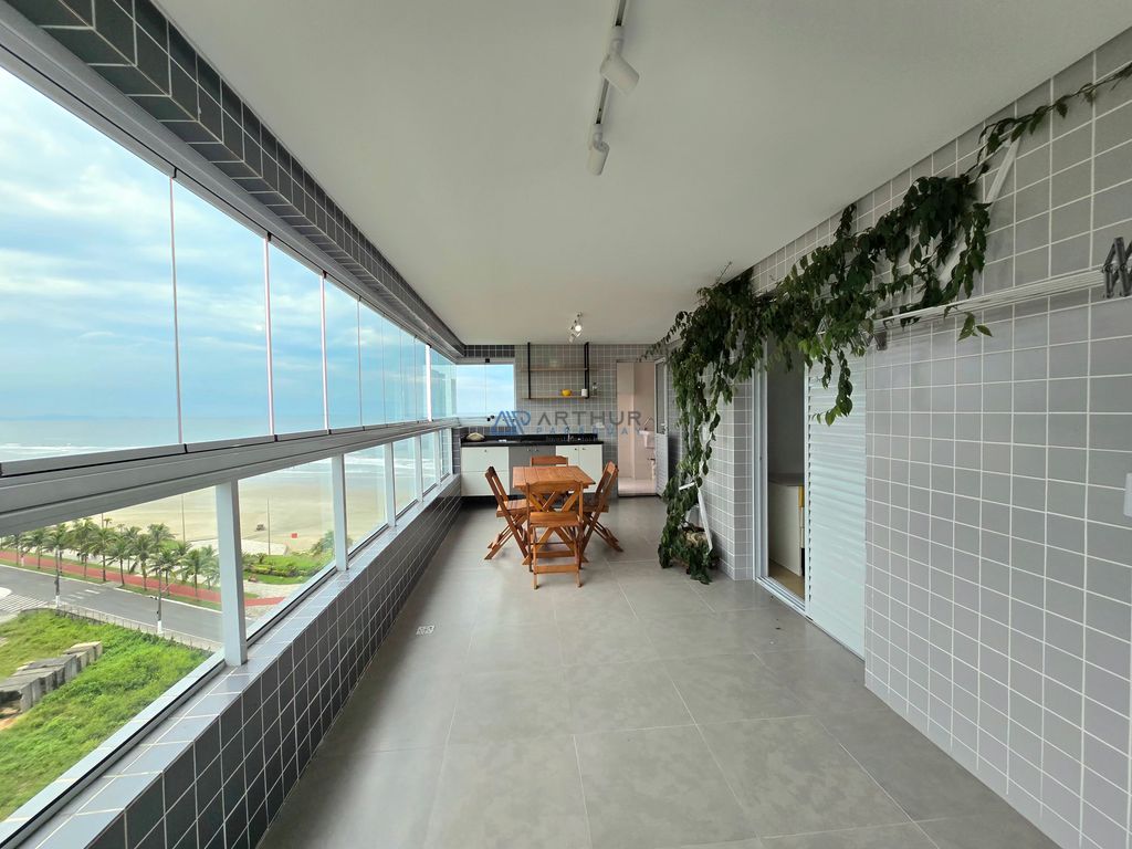 Apartamento 3 dormitórios frente mar à venda no Caiçara, Praia Grande – 113 m² - foto 1