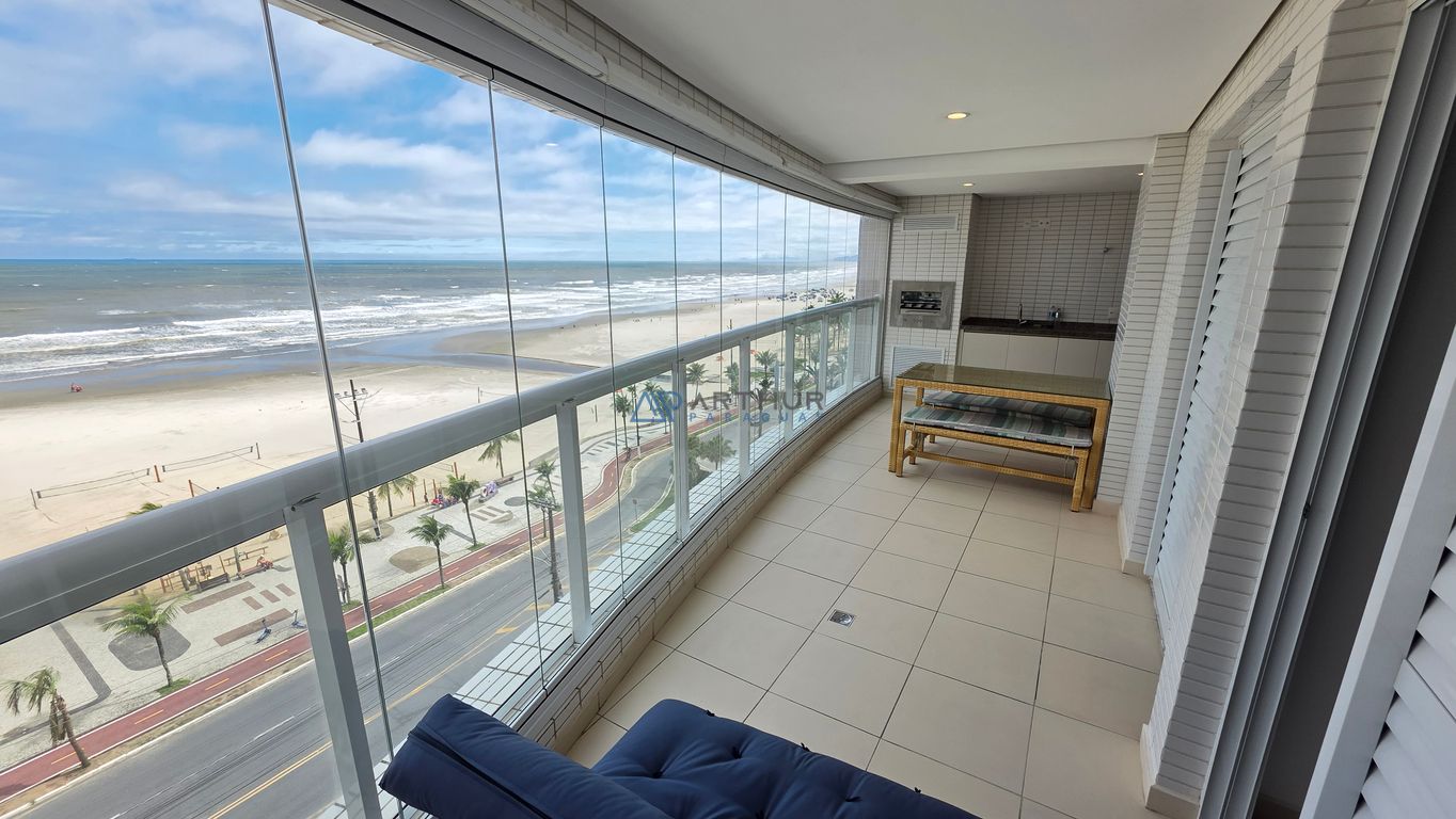 Apartamento 3 dormitórios frente mar à venda no Boqueirão, Praia Grande – 111 m² - foto 4