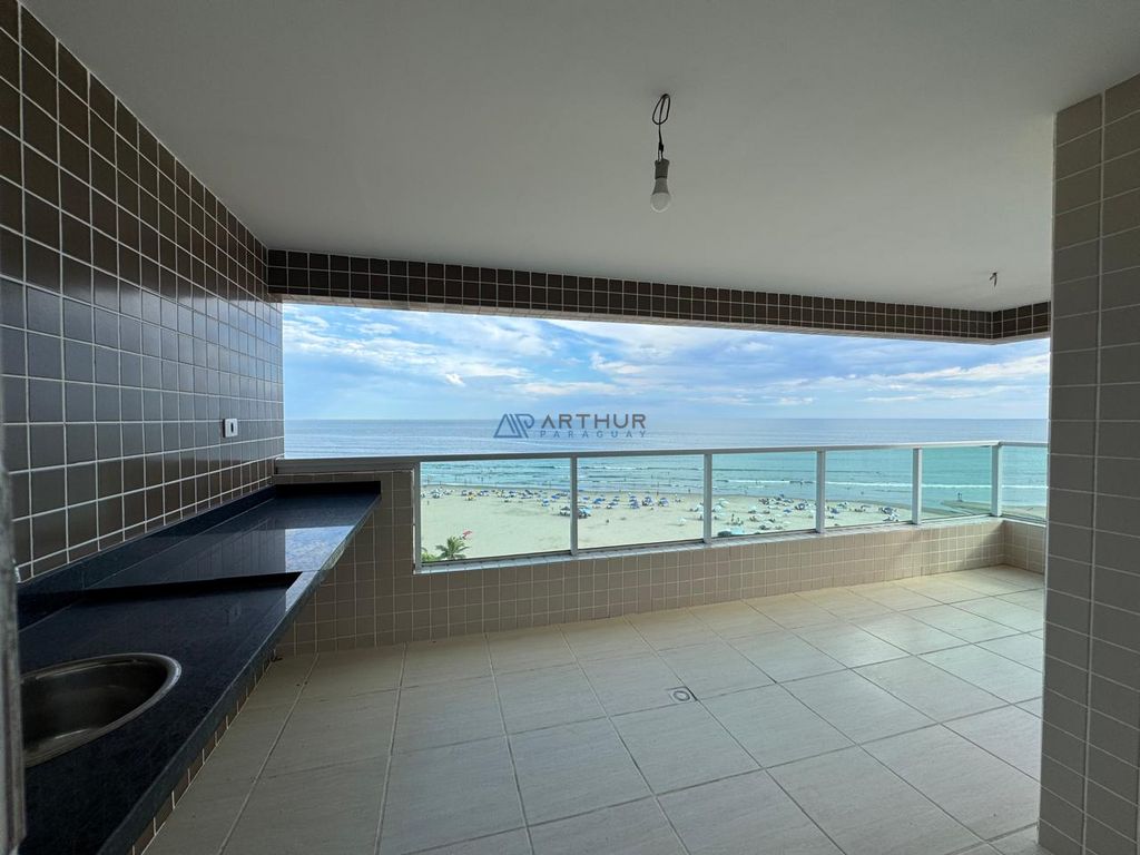 Apartamento 3 dormitórios frente mar à venda no Mirim, Praia Grande – 106 m² - foto 2