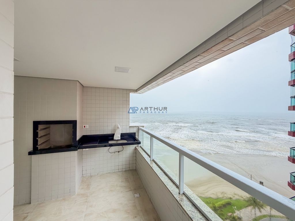 Apartamento 2 dormitórios frente mar para alugar no Caiçara, Praia Grande – 83 m² - foto 1