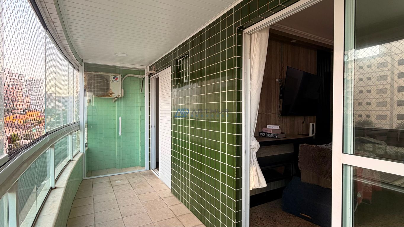 Apartamento 3 dormitórios frente mar à venda no Canto do Forte, Praia Grande – 156 m² - foto 3