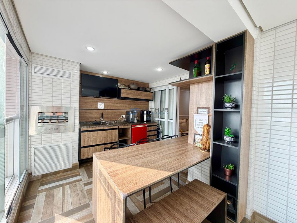 Apartamento 3 dormitórios frente mar à venda no Boqueirão, Praia Grande – 101 m² - foto 3