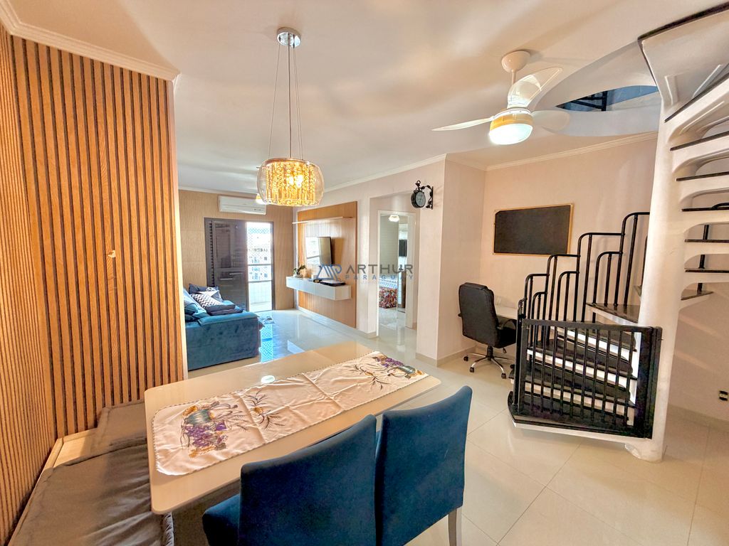 Cobertura 3 dormitórios à venda no Caiçara, Praia Grande – 127 m² - foto 2