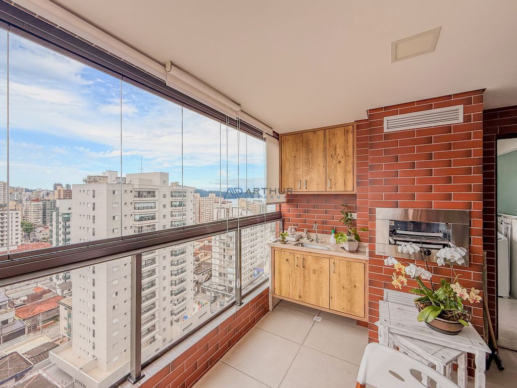 Apartamento 2 dormitórios à venda na Guilhermina, Praia Grande – 97 m² - foto 1