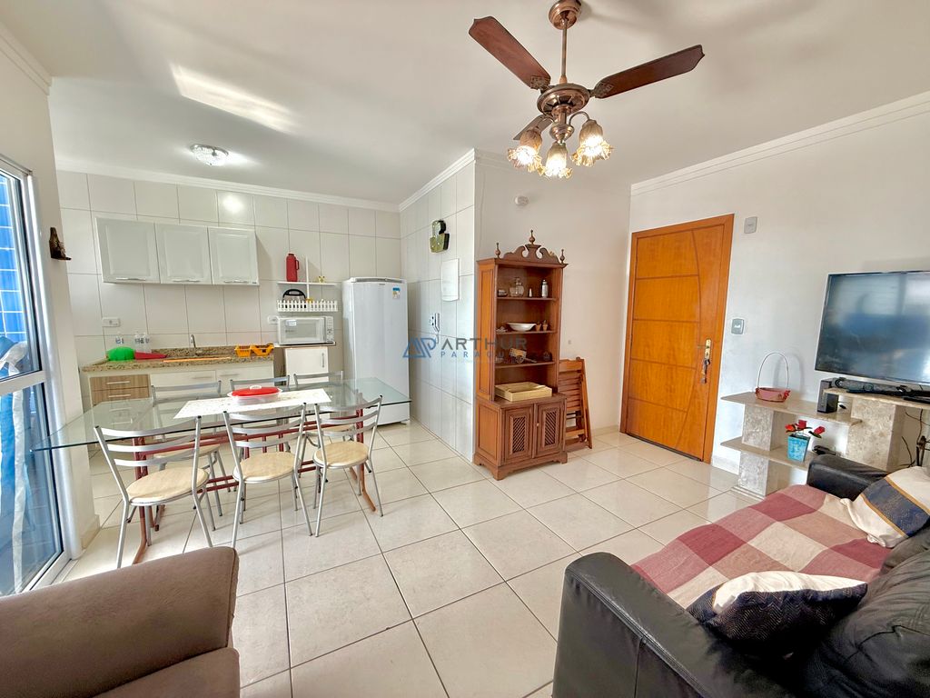 Apartamento 2 dormitórios frente mar à venda no Maracanã, Praia Grande – 63 m² - foto 5