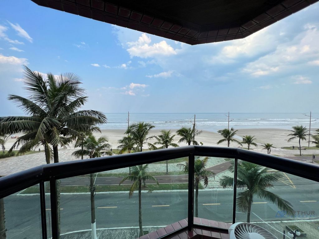 Apartamento 3 dormitórios frente mar à venda no Caiçara, Praia Grande – 127 m² - foto 1