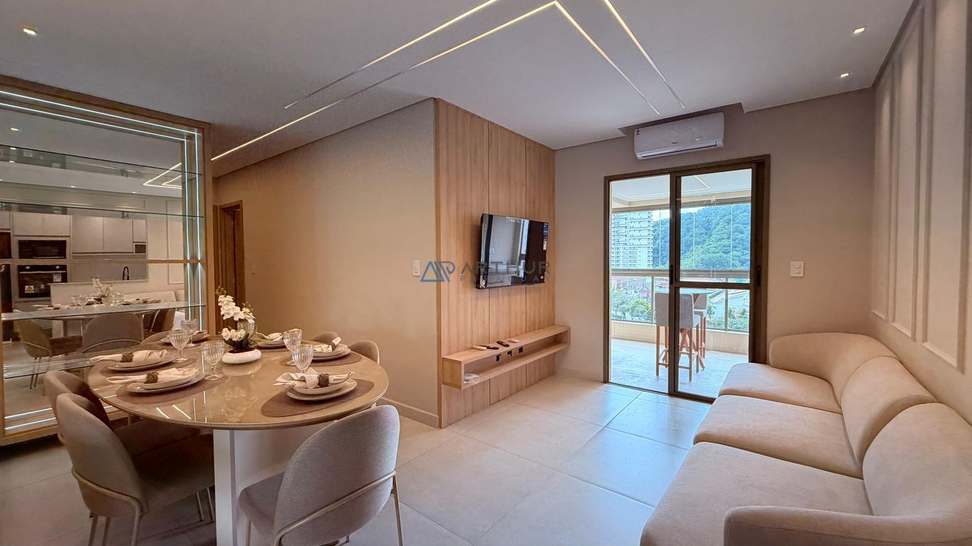 Apartamento 2 dormitórios à venda no Canto do Forte, Praia Grande – 88 m² - foto 1