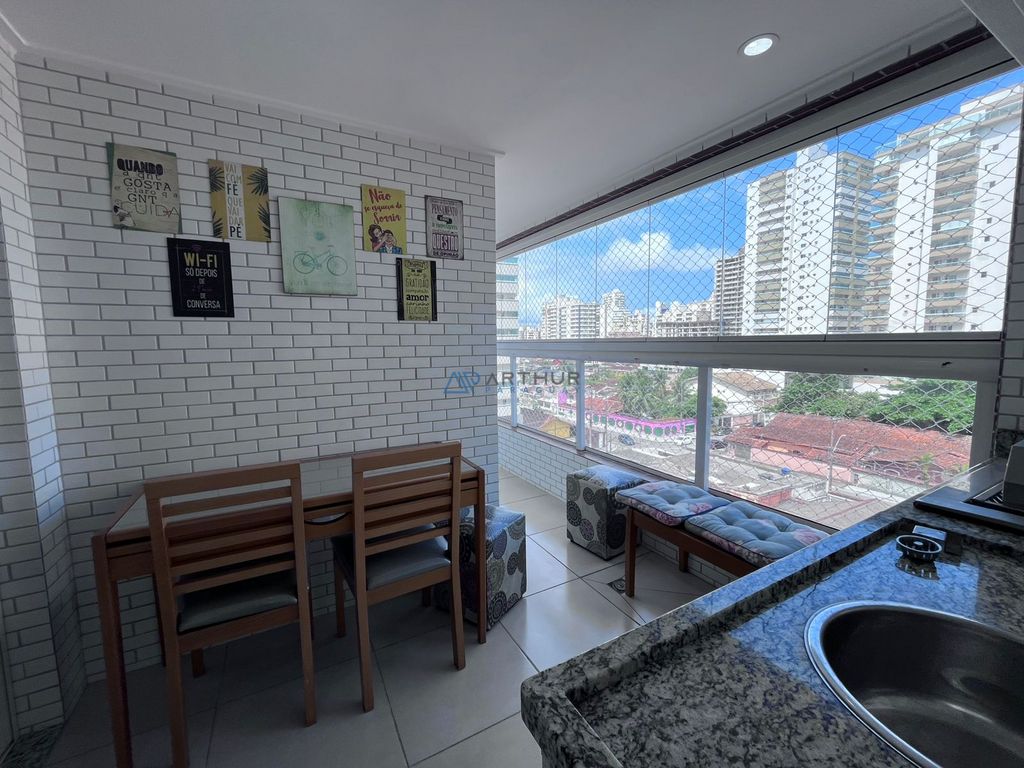 Apartamento 2 dormitórios à venda na Guilhermina, Praia Grande – 72 m² - foto 3