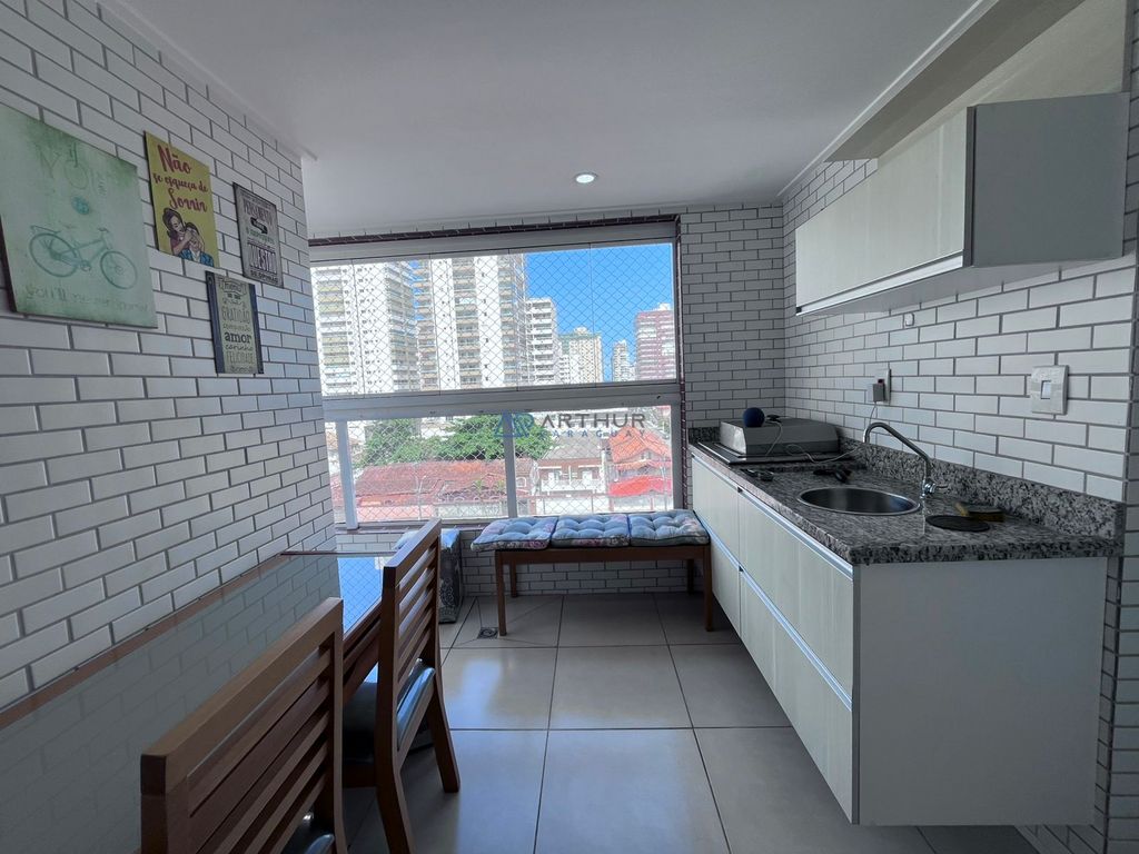 Apartamento 2 dormitórios à venda na Guilhermina, Praia Grande – 72 m² - foto 4