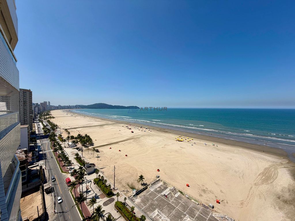 Apartamento 3 dormitórios frente mar à venda no Aviação, Praia Grande – 172 m² - foto 1