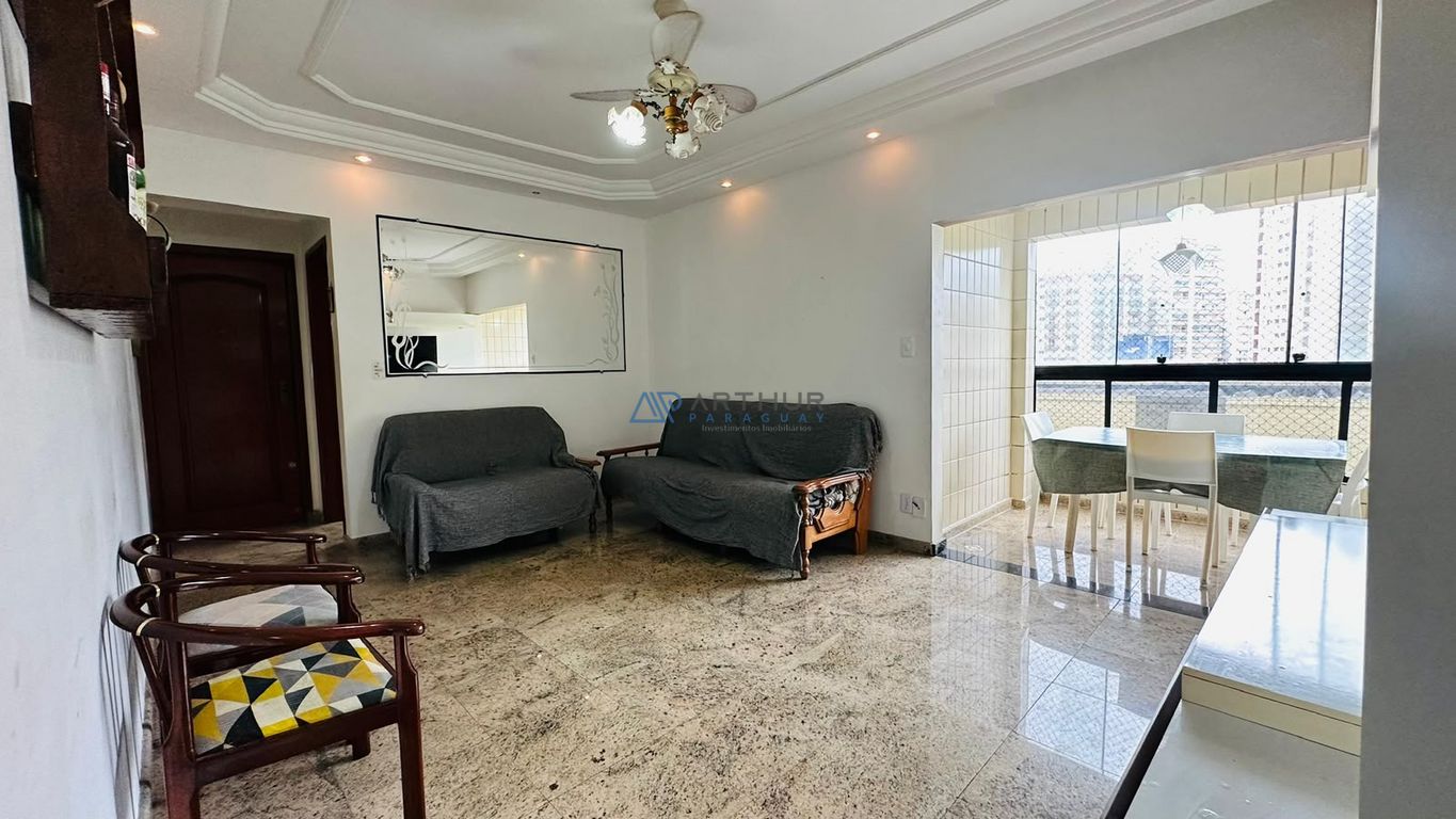 Apartamento 3 dormitórios frente mar à venda no Caiçara, Praia Grande – 99 m² - foto 3