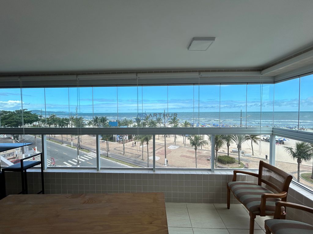 Apartamento 3 dormitórios frente mar à venda no Mirim, Praia Grande – 107 m² - foto 2
