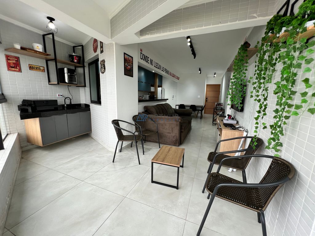 Apartamento 2 dormitórios frente mar à venda no Maracanã, Praia Grande – 75 m² - foto 2