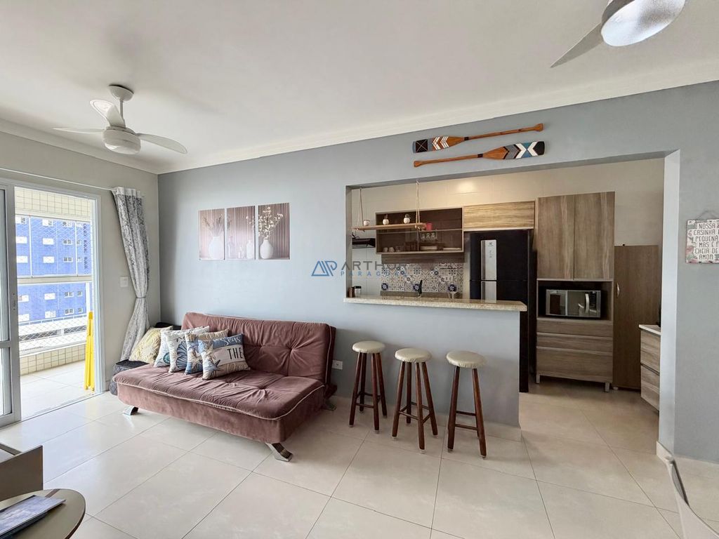Apartamento 1 dormitório frente mar à venda no Caiçara, Praia Grande – 52 m² - foto 13
